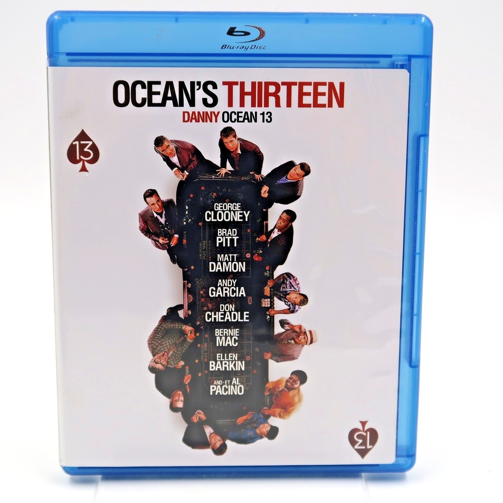 Ocean's Thirteen Blu-Ray 2007 Crime Drama Brad Pitt George Clooney PG